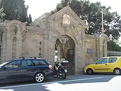 Portail d'entrée