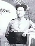 Henri en 1915, goumier mobilisé au Maroc protectorat français.