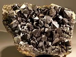 Quartz Morion - Entraygues- Aveyron France (21x18 cm)