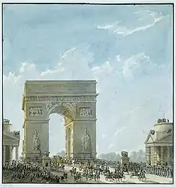 Mariage de Napoléon et Marie-Louise en 1810.