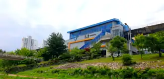 La station.