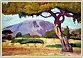 Paysage d'Attique (1920).Pinacothèque municipale d'Athènes.
