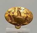 Bague d'Isopata. XVe&nbsp;siècle&nbsp;av. J.-C.