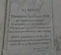 Épitaphe de Mgr Odin