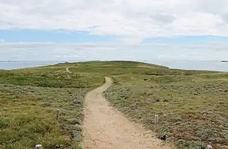 La Pointe (Er Beg) au sud-est de l'Île d'Houat.