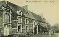 Le château du Bordage au début du XXe&nbsp;siècle (carte postale).