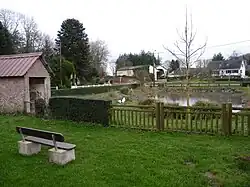 La mare communale.