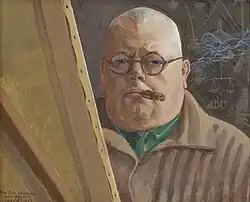 Autoportrait d'Eric Ehrström&nbsp;(sv).