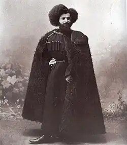 Homme avec une bourka