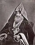 Portrait d'un religieux chrétien