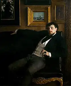 Portrait of Ernest Ange Duez (1876), musée des beaux-arts d'Arras.