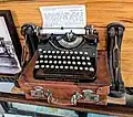 La machine à écrire Underwood Portable d'Ernest Hemingway.
