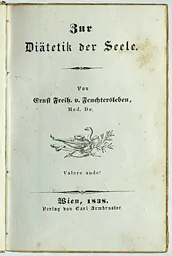 Zur Diätetik der Seele