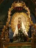 La statue de la Vierge