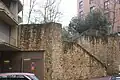 Escalier d'accès au Jardin Hérold depuis la rue du Général-Brunet.