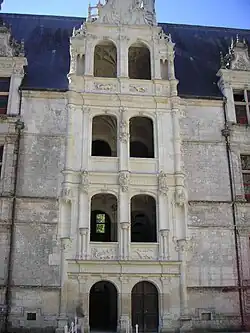 Vue de l'escalier.
