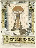 Affiche pour Esclarmonde de Jules Massenet (1889).