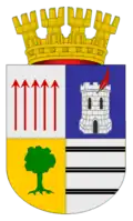 Blason de Curanilahueville et commune du Chili