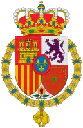 Armoiries de Felipe VI (depuis 2014).