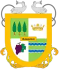 Blason de Cauquenesville et commune du Chili