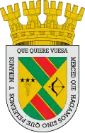 Blason de Cañeteville et commune du Chili