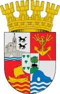 Blason de Constituciónville et commune du Chili