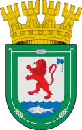 Blason de Panguipulliville et commune du Chili