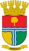 Blason de Pemucocommune du Chili