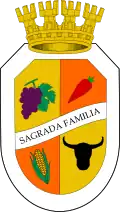 Blason de Sagrada Família  commune du Chili