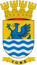 Blason de Toméville et commune du Chili
