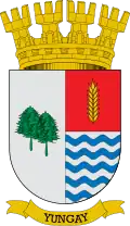 Blason de Yungayville et commune du Chili