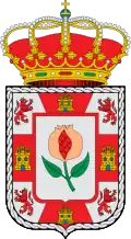 Représentation du blason de la province de Grenade, après la réforme de 1833.