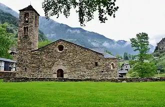 La Cortinada Église Sant Martí(42°&nbsp;34′&nbsp;36″&nbsp;N, 1°&nbsp;31′&nbsp;04″&nbsp;E)