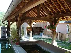 Le lavoir d'Esnans.
