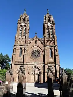 Vue depuis le sud-est.