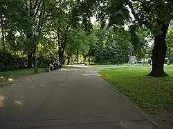 Allée du parc.