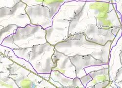 Carte topographique