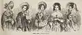 Esquisse d'une histoire de la mode depuis un siècle - Tenues de femmes (1830-1848).