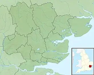(Voir situation sur carte : Essex)