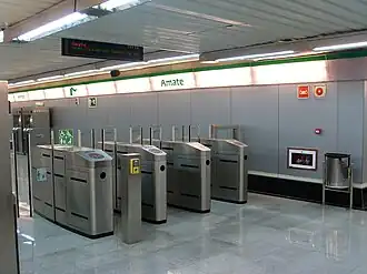 Image illustrative de l’article Amate (métro de Séville)