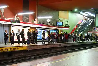 Quai de la station.