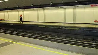Quai de la station.