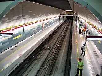 Quai de la station.