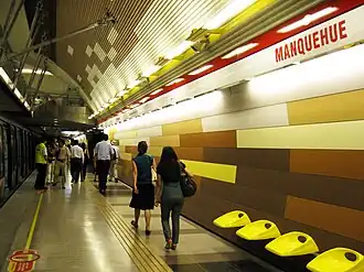 Quai de la station.