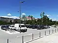 Parking et voie de dépose-minute
