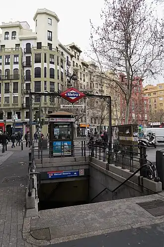Image illustrative de l’article Manuel Becerra (métro de Madrid)