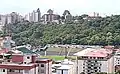 Vue du stade depuis l'extérieur