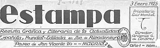Image illustrative de l’article Estampa