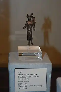 Statue de Mercure.
