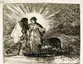 Esto es lo verdadero, estampe des Désastres de la guerre de Francisco de Goya.